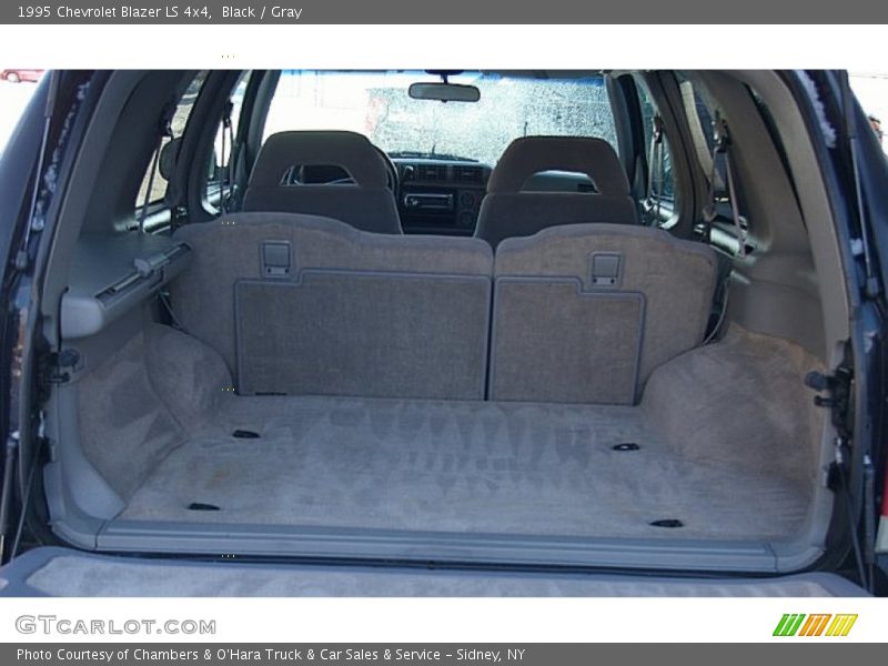 Black / Gray 1995 Chevrolet Blazer LS 4x4