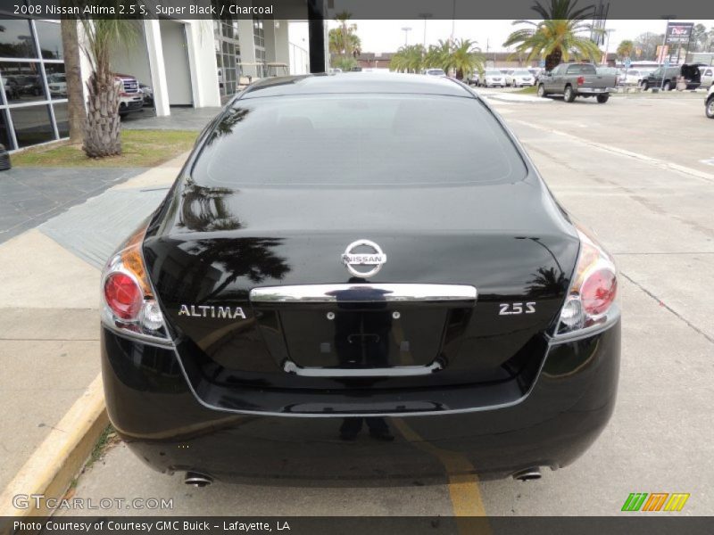 Super Black / Charcoal 2008 Nissan Altima 2.5 S