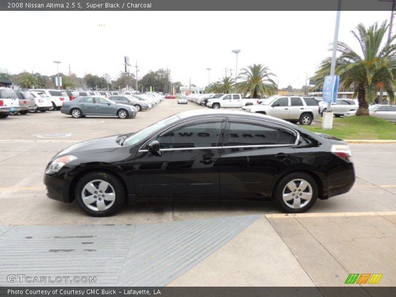 Super Black / Charcoal 2008 Nissan Altima 2.5 S