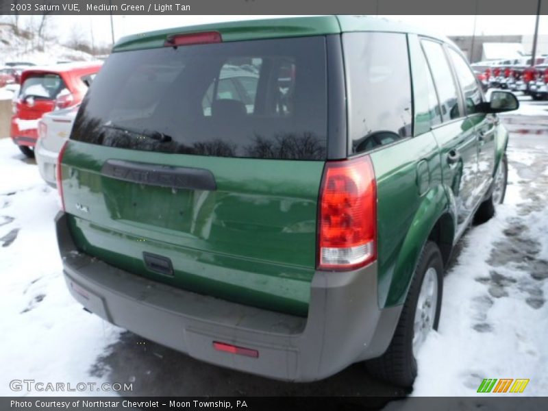 Medium Green / Light Tan 2003 Saturn VUE