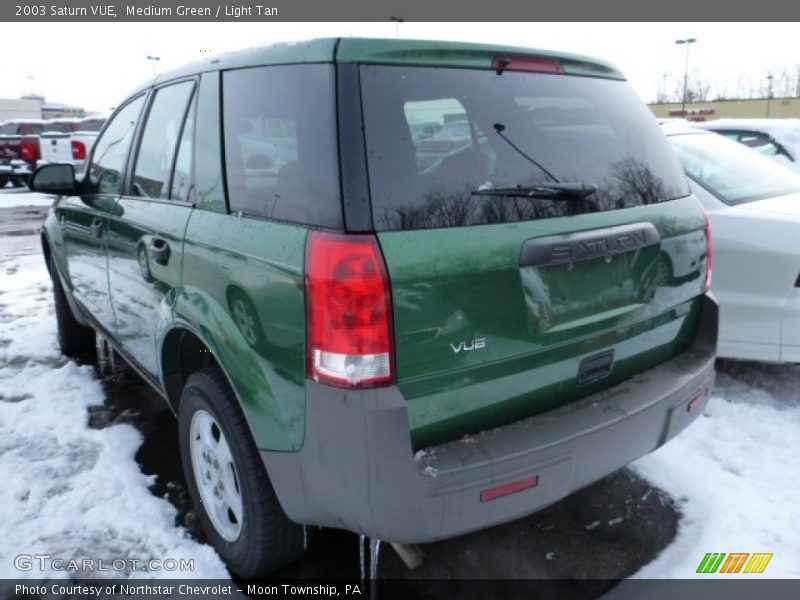 Medium Green / Light Tan 2003 Saturn VUE