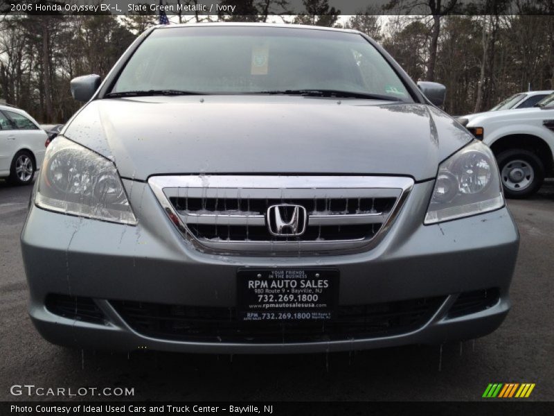 Slate Green Metallic / Ivory 2006 Honda Odyssey EX-L