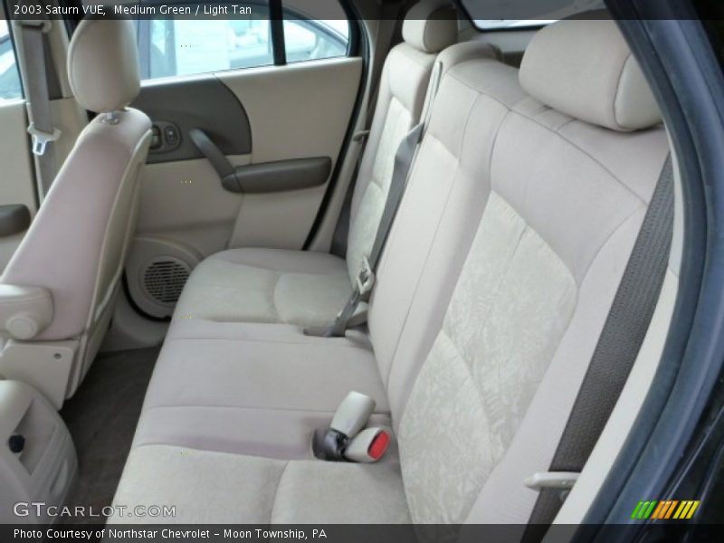 Rear Seat of 2003 VUE 