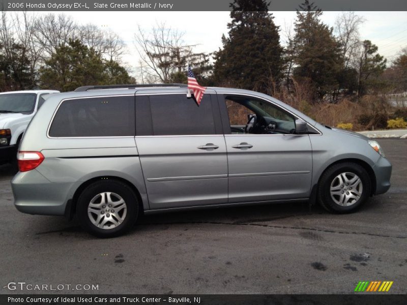 Slate Green Metallic / Ivory 2006 Honda Odyssey EX-L