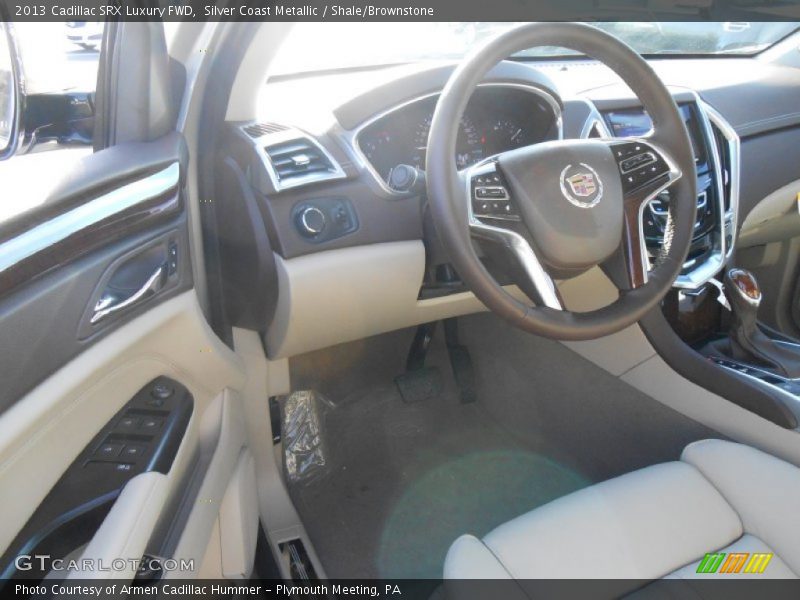 Shale/Brownstone Interior - 2013 SRX Luxury FWD 