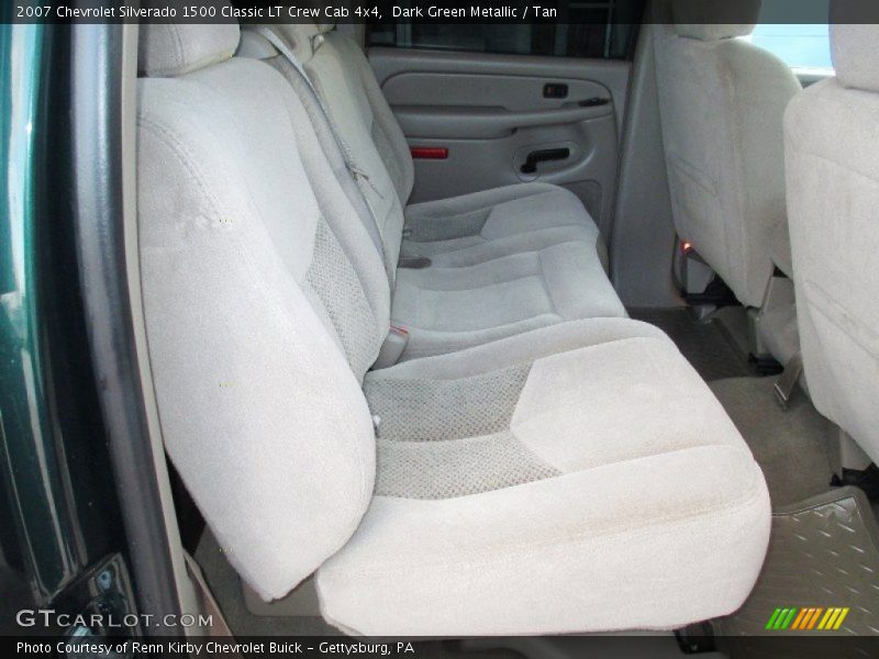 Dark Green Metallic / Tan 2007 Chevrolet Silverado 1500 Classic LT Crew Cab 4x4