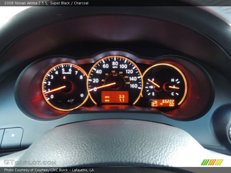 Super Black / Charcoal 2008 Nissan Altima 2.5 S