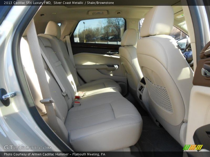 Silver Coast Metallic / Shale/Brownstone 2013 Cadillac SRX Luxury FWD