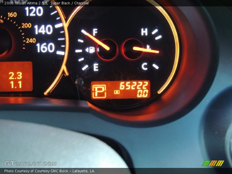 Super Black / Charcoal 2008 Nissan Altima 2.5 S