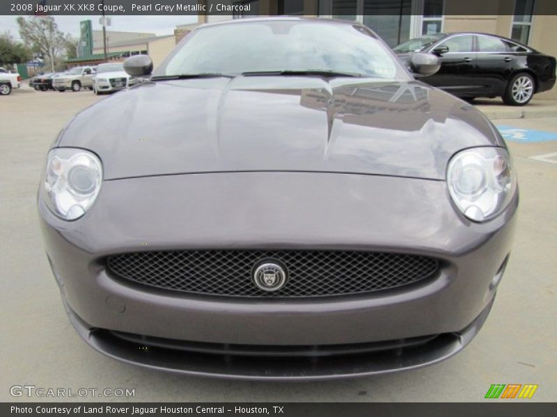 Pearl Grey Metallic / Charcoal 2008 Jaguar XK XK8 Coupe