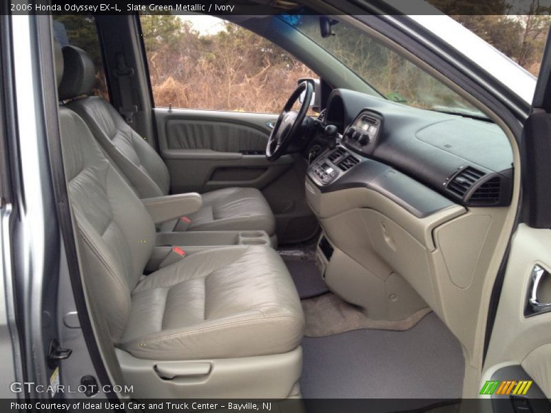 Slate Green Metallic / Ivory 2006 Honda Odyssey EX-L