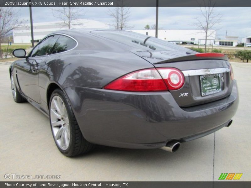Pearl Grey Metallic / Charcoal 2008 Jaguar XK XK8 Coupe