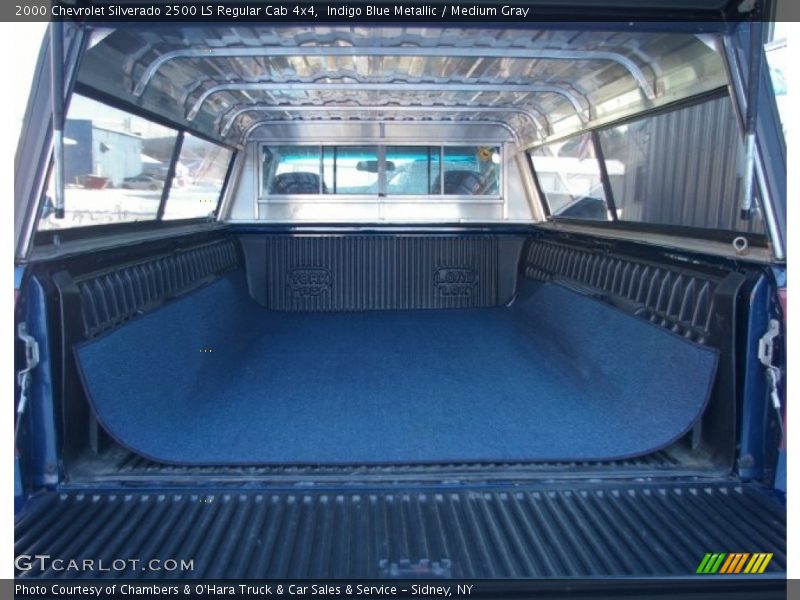 Indigo Blue Metallic / Medium Gray 2000 Chevrolet Silverado 2500 LS Regular Cab 4x4