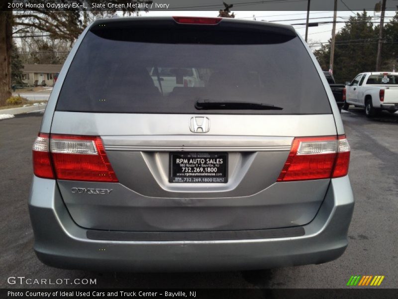 Slate Green Metallic / Ivory 2006 Honda Odyssey EX-L