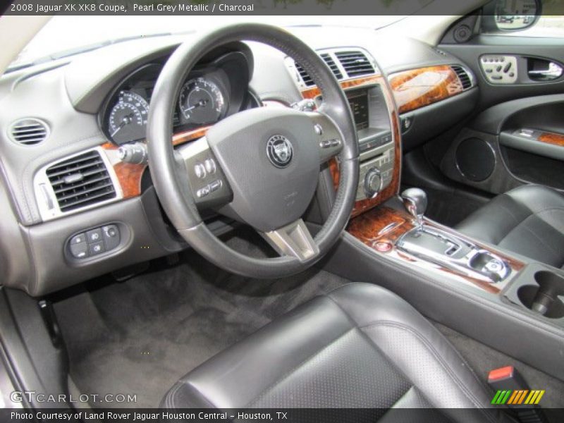  2008 XK XK8 Coupe Charcoal Interior
