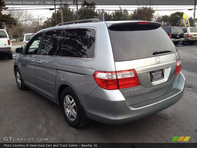 Slate Green Metallic / Ivory 2006 Honda Odyssey EX-L