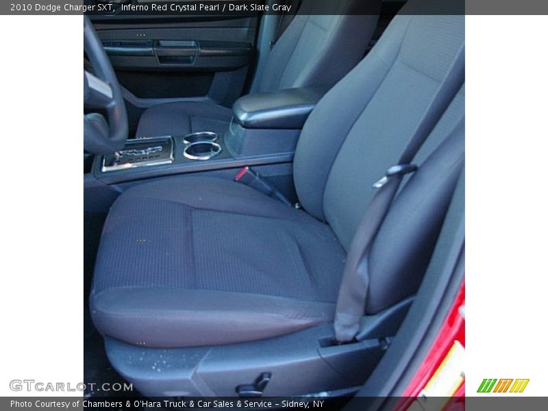 Inferno Red Crystal Pearl / Dark Slate Gray 2010 Dodge Charger SXT