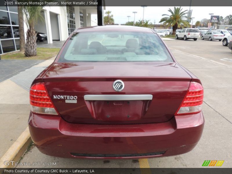 Merlot Metallic / Shale 2005 Mercury Montego Premier