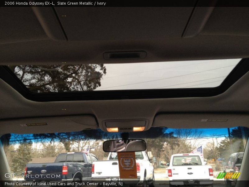 Slate Green Metallic / Ivory 2006 Honda Odyssey EX-L