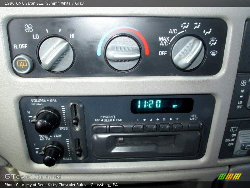 Controls of 1996 Safari SLE