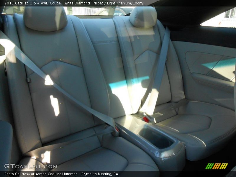 White Diamond Tricoat / Light Titanium/Ebony 2013 Cadillac CTS 4 AWD Coupe