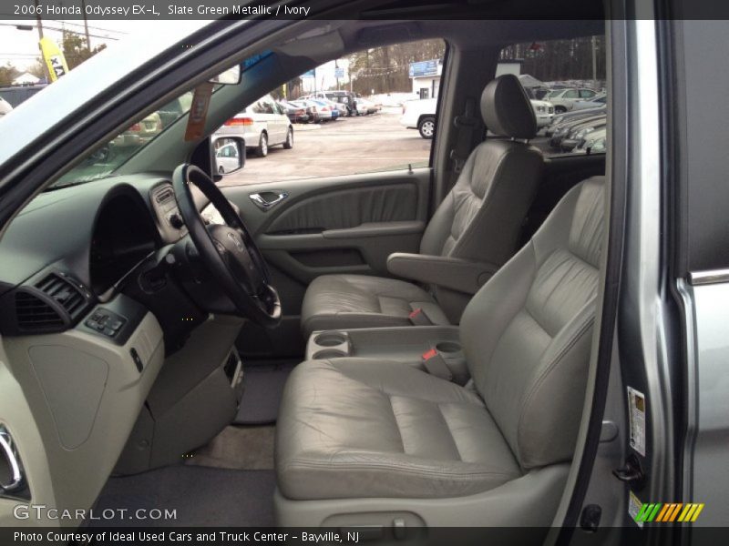 Slate Green Metallic / Ivory 2006 Honda Odyssey EX-L