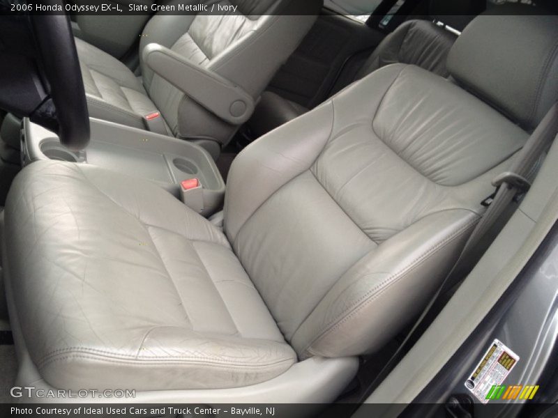 Slate Green Metallic / Ivory 2006 Honda Odyssey EX-L