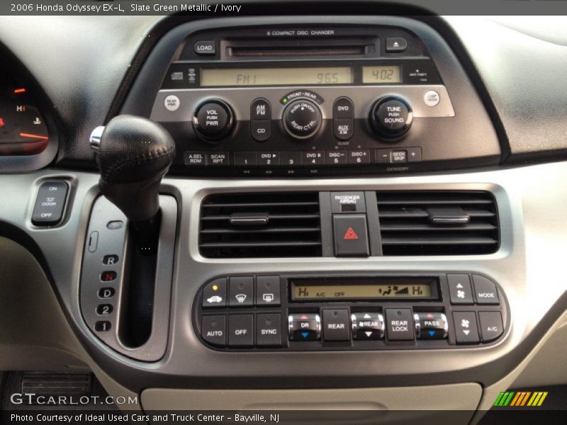 Controls of 2006 Odyssey EX-L