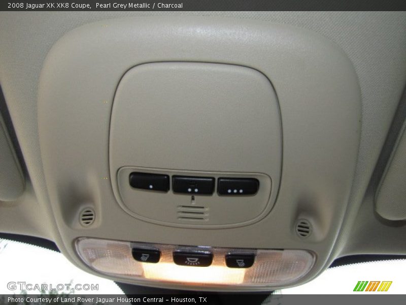Pearl Grey Metallic / Charcoal 2008 Jaguar XK XK8 Coupe