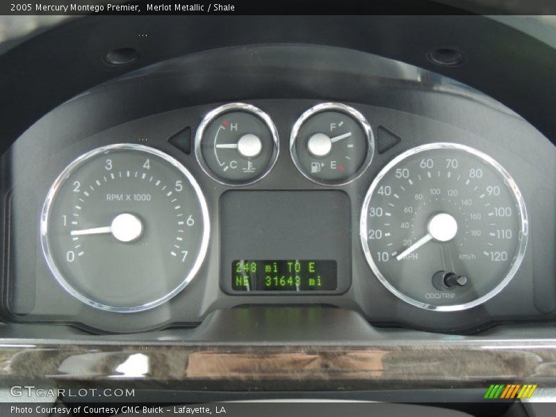  2005 Montego Premier Premier Gauges