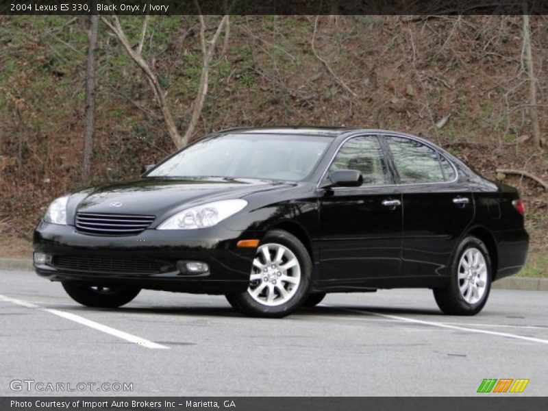 Black Onyx / Ivory 2004 Lexus ES 330