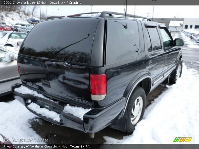 Onyx Black / Graphite 2001 Chevrolet Blazer LS 4x4