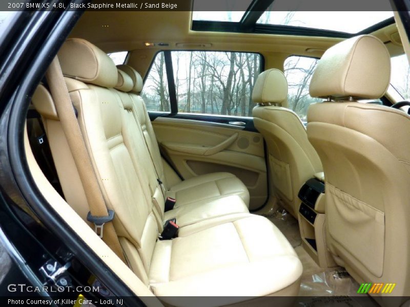 Rear Seat of 2007 X5 4.8i