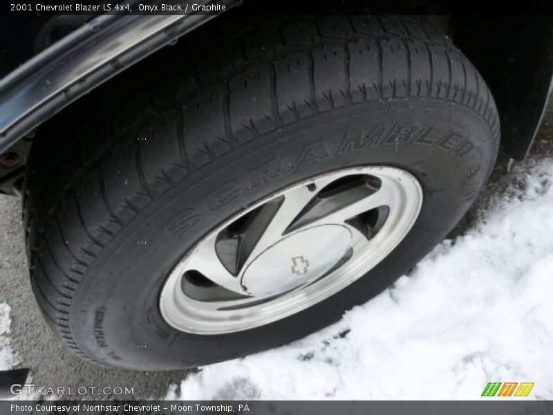 Onyx Black / Graphite 2001 Chevrolet Blazer LS 4x4