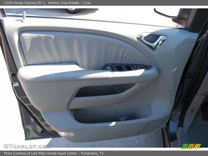 Nimbus Gray Metallic / Gray 2008 Honda Odyssey EX-L