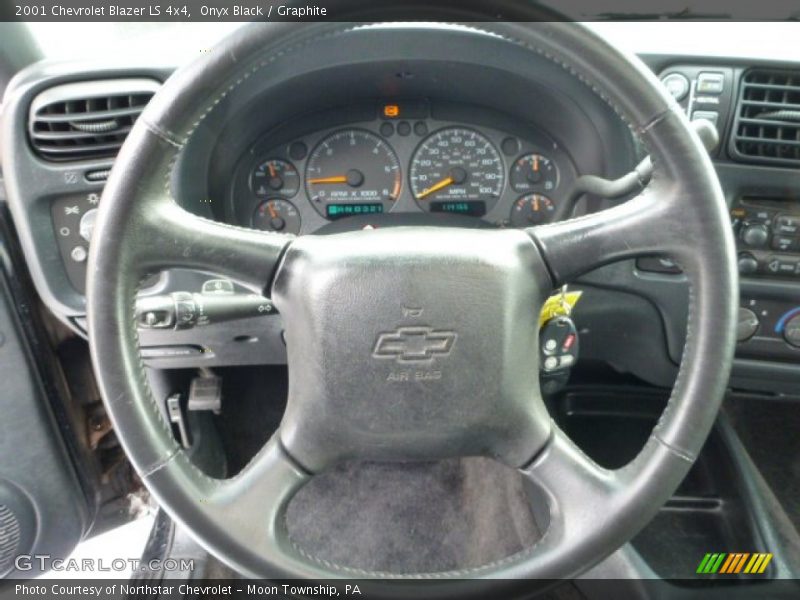 Onyx Black / Graphite 2001 Chevrolet Blazer LS 4x4