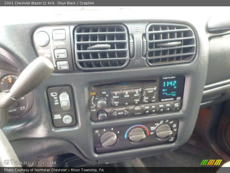 Onyx Black / Graphite 2001 Chevrolet Blazer LS 4x4