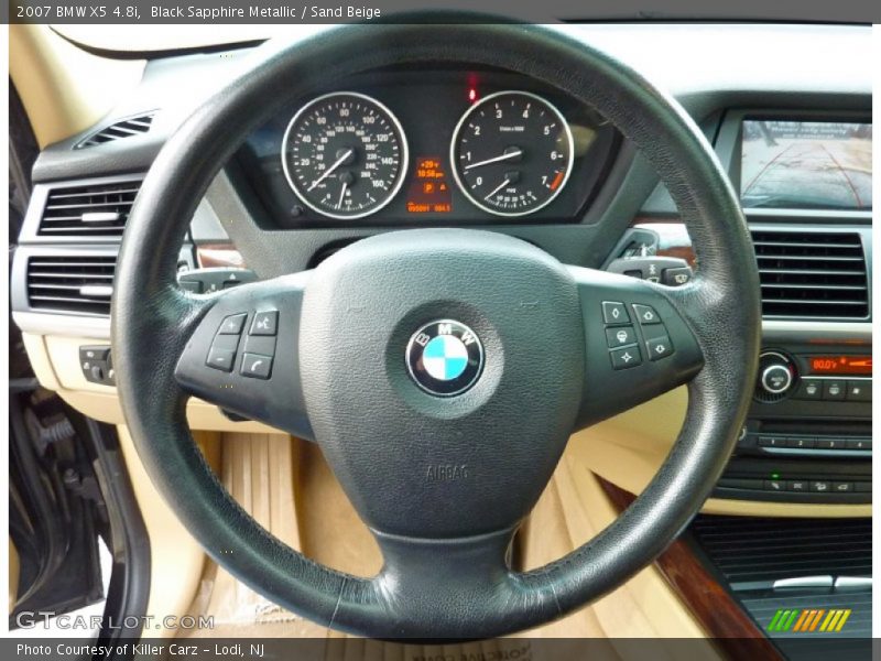 2007 X5 4.8i Steering Wheel