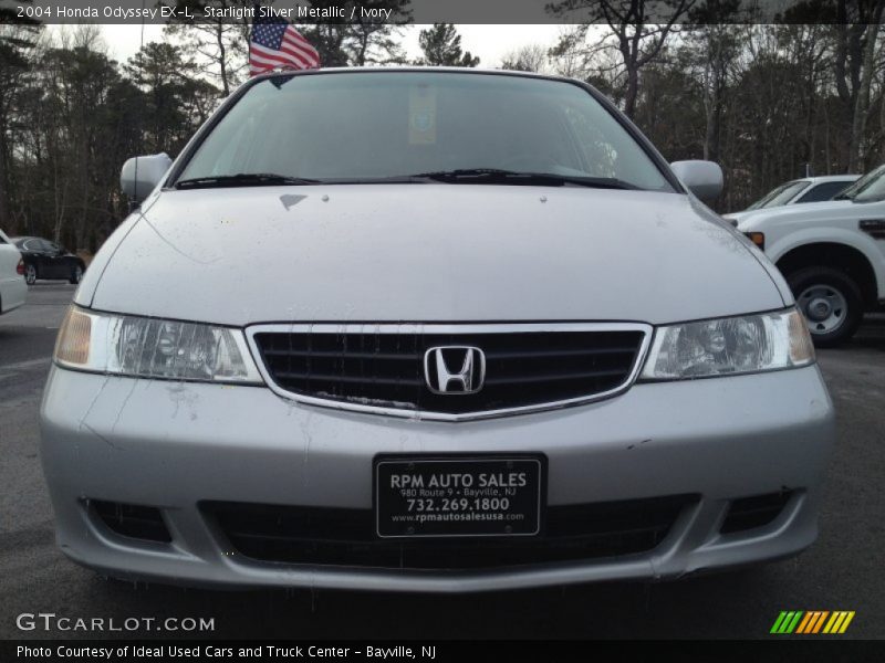 Starlight Silver Metallic / Ivory 2004 Honda Odyssey EX-L