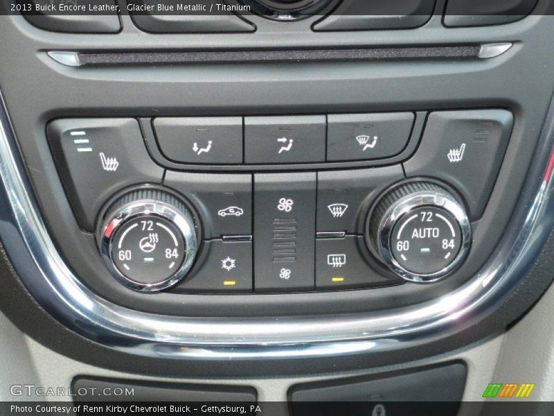 Controls of 2013 Encore Leather