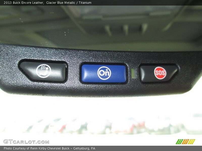 Controls of 2013 Encore Leather