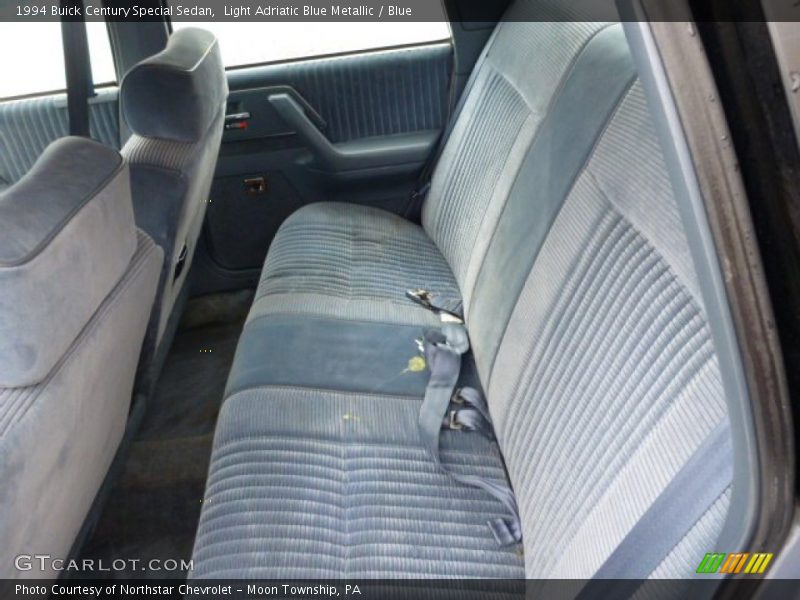 Rear Seat of 1994 Century Special Sedan