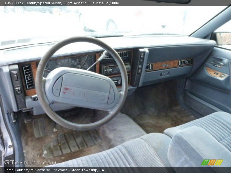 Blue Interior - 1994 Century Special Sedan 