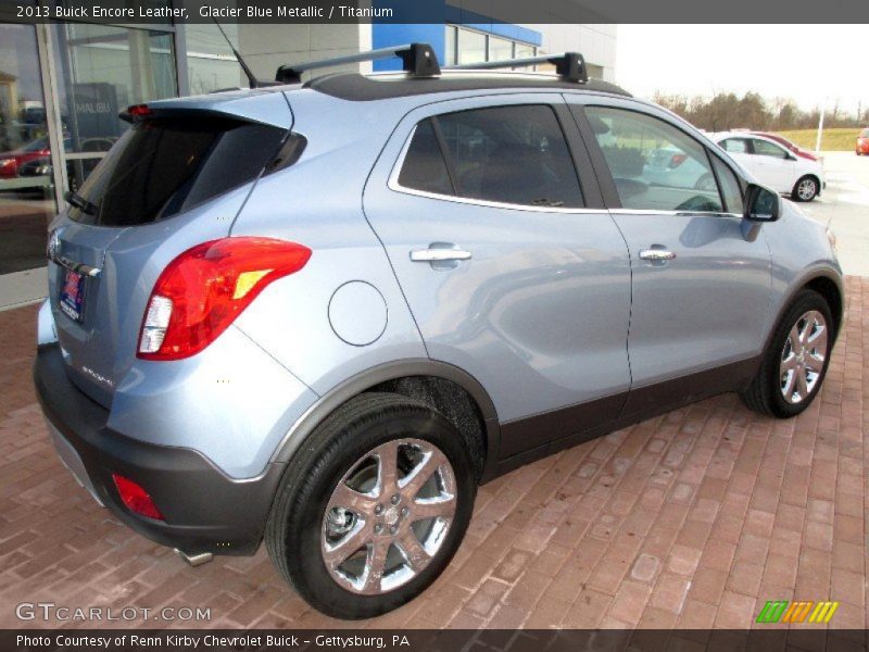  2013 Encore Leather Glacier Blue Metallic