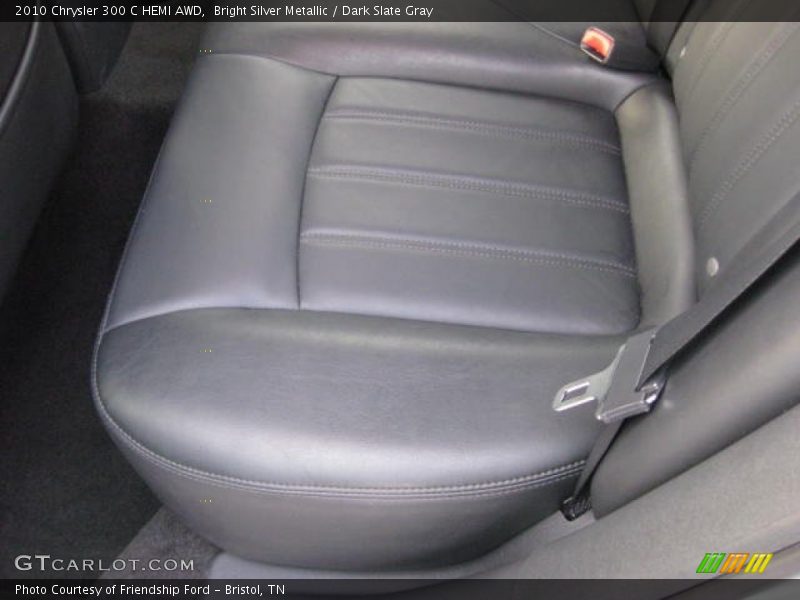 Bright Silver Metallic / Dark Slate Gray 2010 Chrysler 300 C HEMI AWD
