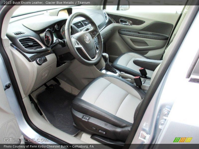 Titanium Interior - 2013 Encore Leather 
