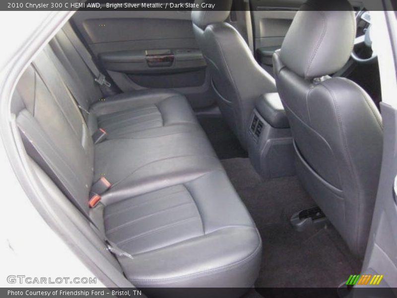 Rear Seat of 2010 300 C HEMI AWD