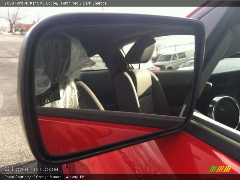 Torch Red / Dark Charcoal 2009 Ford Mustang V6 Coupe