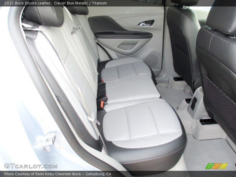 Rear Seat of 2013 Encore Leather