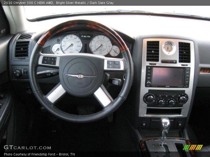 Dashboard of 2010 300 C HEMI AWD